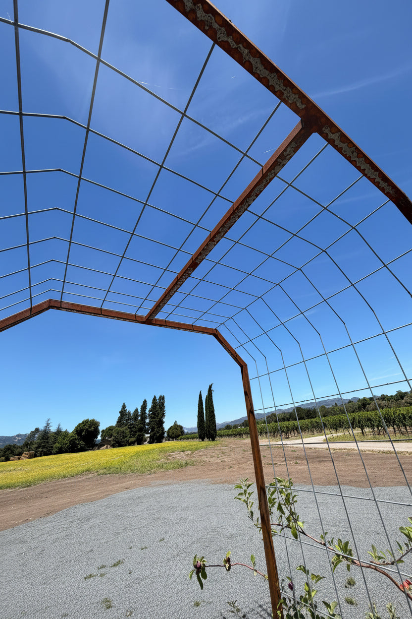 Welded Metal Garden Arch