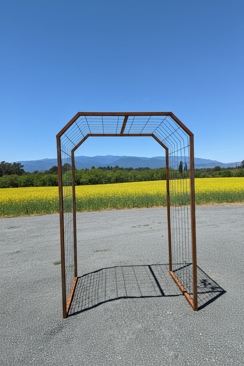Welded Metal Garden Arch